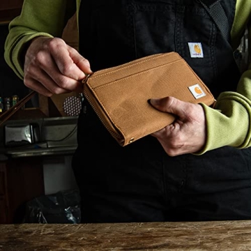 Carhartt Nylon Duck Lay-Flat Clutch Wallet for Women