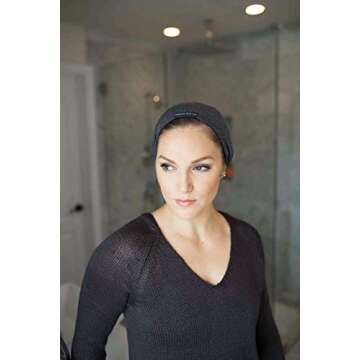 Grace Eleyae Women's Satin Sleep Cap for Hair Care