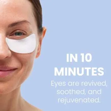 Skyn Iceland Hydro Cool Firming Under Eye Patches. Eye Gel Mask to Firm And Reduce Wrinkles, Fine Lines, Dark Circles, Puffy Eyes & Bags, 4 Pairs