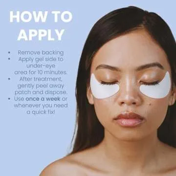Skyn Iceland Hydro Cool Firming Under Eye Patches. Eye Gel Mask to Firm And Reduce Wrinkles, Fine Lines, Dark Circles, Puffy Eyes & Bags, 4 Pairs