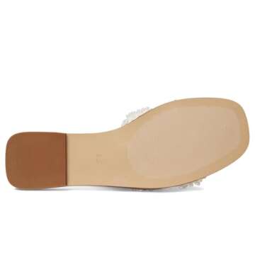 Steve Madden Hadyn Pearl Flat Sandal for Women 9.5