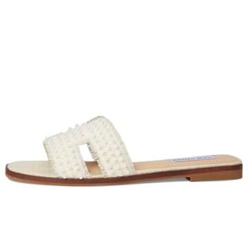 Steve Madden Hadyn Pearl Flat Sandal for Women 9.5