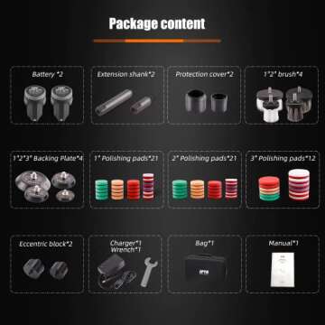 SPTA Cordless Mini Polisher - Lightweight & Efficient Tool