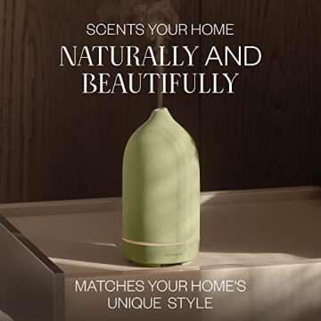 Exquisite Vitruvi Stone Ceramic Essential Oil Diffuser