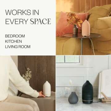 Exquisite Vitruvi Stone Ceramic Essential Oil Diffuser