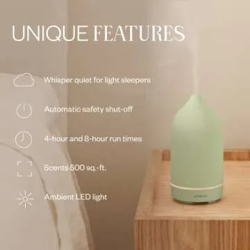 Exquisite Vitruvi Stone Ceramic Essential Oil Diffuser
