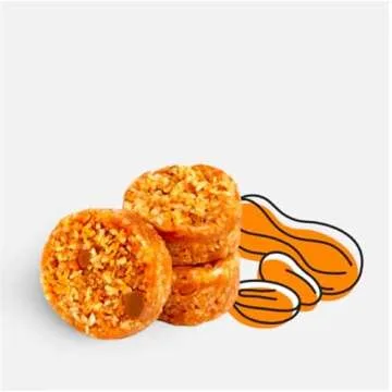 Emmy's Organics Coconut Cookies, Peanut Butter 6 oz (Pack of 8) | Gluten-Free Organic Cookies, Vegan, Paleo-Friendly