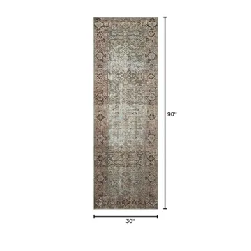 Loloi Georgie Runner Rug - Vintage Style & Durability