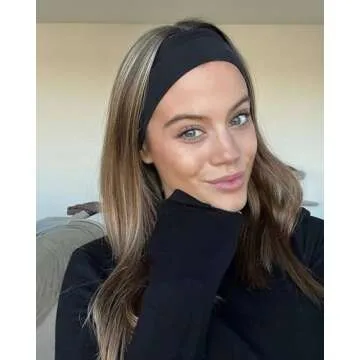 Bmobuo Headbands 6Pcs: Soft, Non-Slip Fabric for All