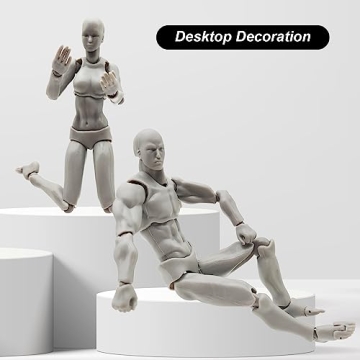 Compact Artist Manikin Figures for Drawing and Sketching  
