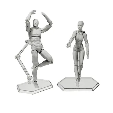 Compact Artist Manikin Figures for Drawing and Sketching  