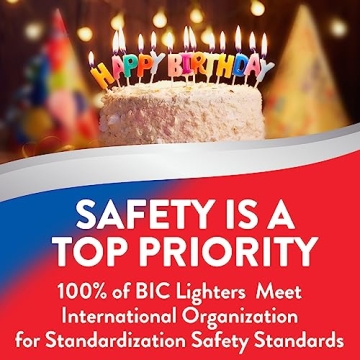 BIC Classic Lighters in Assorted Colors - Reliable Flame Everyday