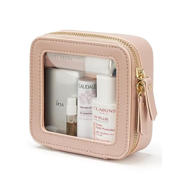 Stylish Pink Mini Makeup Bag for Daily Essentials
