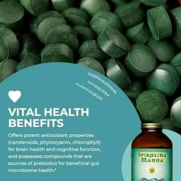 HealthForce Spirulina Manna 16 Oz - Organic Immune Support