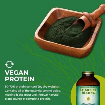 HealthForce Spirulina Manna 16 Oz - Organic Immune Support