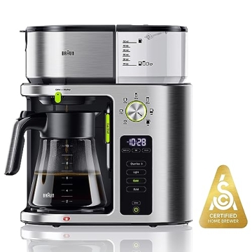 Braun KF9079SI Multiserve Coffee Maker for Perfect Brews