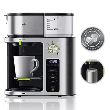 Braun KF9079SI Multiserve Coffee Maker for Perfect Brews