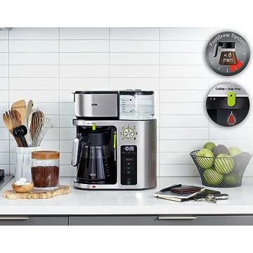 Braun KF9079SI Multiserve Coffee Maker for Perfect Brews