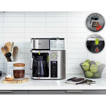 Braun KF9079SI Multiserve Coffee Maker for Perfect Brews