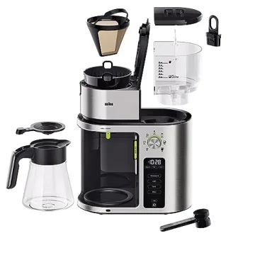 Braun KF9079SI Multiserve Coffee Maker for Perfect Brews