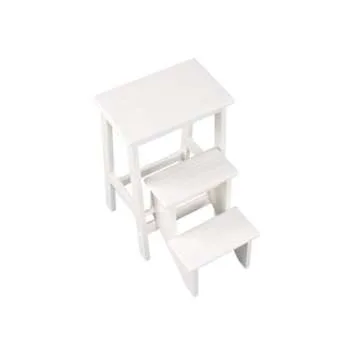Boraam 24-Inch Step Stool for Home Utility and Decor