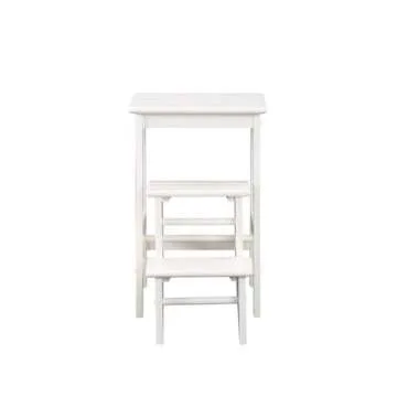 Boraam 24-Inch Step Stool for Home Utility and Decor