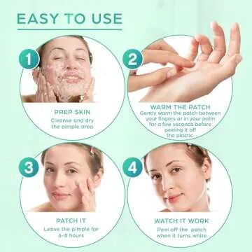 120 Count Tea Tree Oil Pimple Patch Acne Treatment