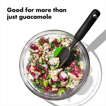 OXO Good Grips Avocado Masher and Scoop Tool, Black