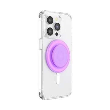 Stylish PopSockets Phone Grip with MagSafe - Pink Opalescent