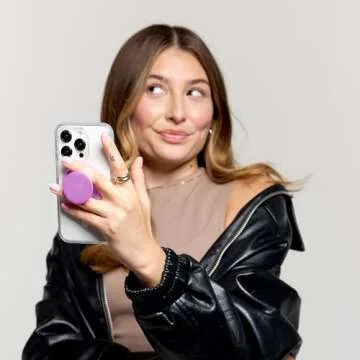 PopSockets Phone Grip with MagSafe - Pink Opalescent