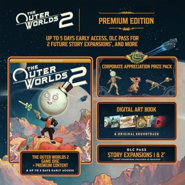 The Outer Worlds 2 – Premium Edition – PlayStation® 5 [Disc + Code in Box]