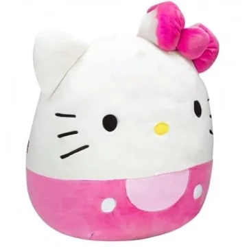 Squishmallows Hello Kitty Pink Bow & Shorts Plush Toy 14 Inch