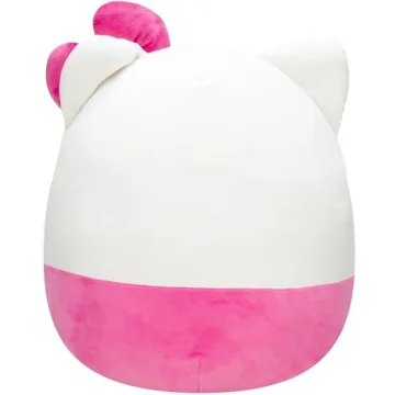 Squishmallows Hello Kitty Pink Bow & Shorts Plush Toy 14 Inch