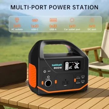 Portable Power Station 266Wh Generator for Home & Outdoors