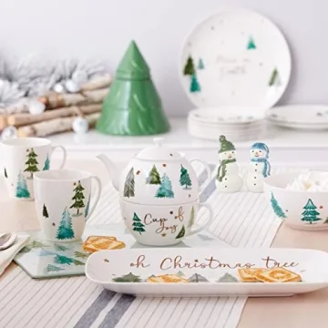 Lenox Balsam Lane Hors D'Oeuvre Tray for Holiday Entertaining