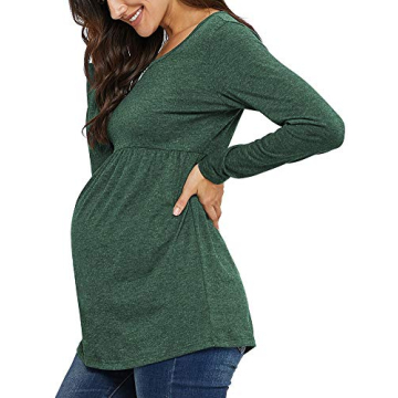 Jezero Women's Maternity Tops for Stylish Comfort