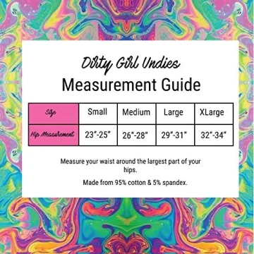 High Rise Sexy Thong Dirty Girl Undies Playful Comfort