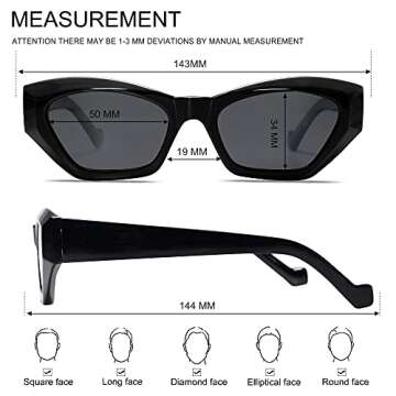 Retro Cateye Sunglasses for Fashion-Forward Individuals