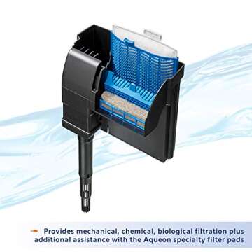 Aqueon QuietFlow 30 LED PRO Filter for Up to 45 Gallons