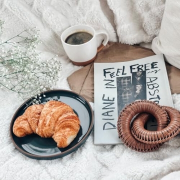 Mora Ceramic Flat Plates Set - Elegant & Durable Tableware