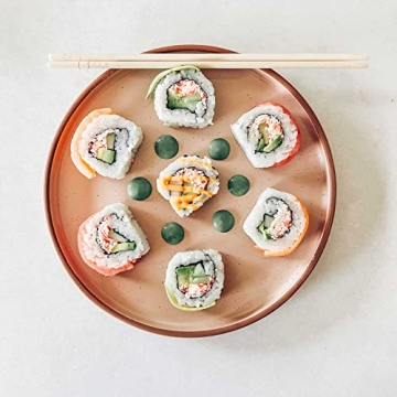 Mora Ceramic Flat Plates Set - Elegant & Durable Tableware