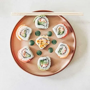 Mora Ceramic Flat Plates Set - Elegant & Durable Tableware