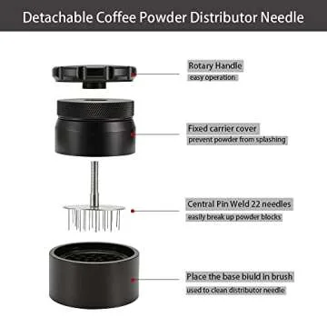 Espresso Distribution Tool for Perfect Coffee Brewing