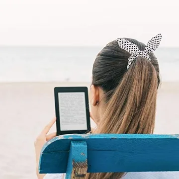 Yaomiao 12 Pieces Scrunchie Bows Soft No-Hurt Hair Ties