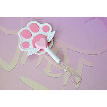 FKZ Keycap Puller, Fairy Wand - Custom Mechanical Keyboard Keycap Removal Tool for Cherry MX, Gateron, Outemu, Kailh Switches - QWERTY USB-C Keyboard DIY Accessory