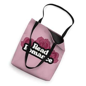 Read Romance Tote Bag - Perfect for Book Lovers!