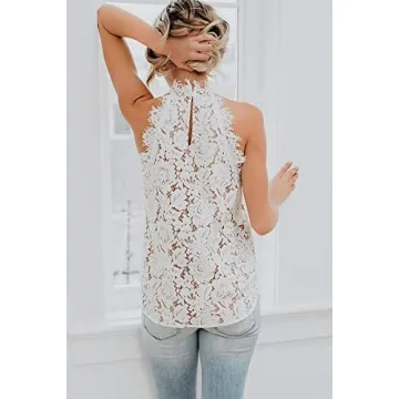 Elegant Women Lace Crochet Floral Camisole for Every Occasion
