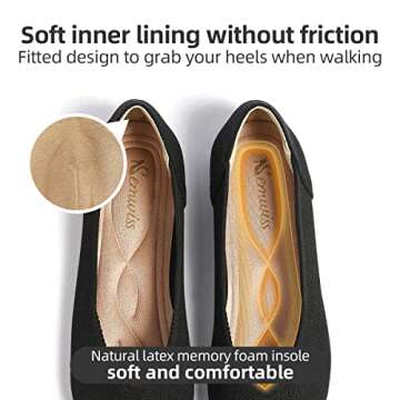 Semwiss Comfortable Ballet Flats for Work and Casual Wear