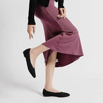 Semwiss Comfortable Ballet Flats for Work and Casual Wear
