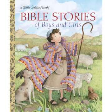 Bible Stories of Boys and Girls - Engaging Little Golden Book for Ages 2-5